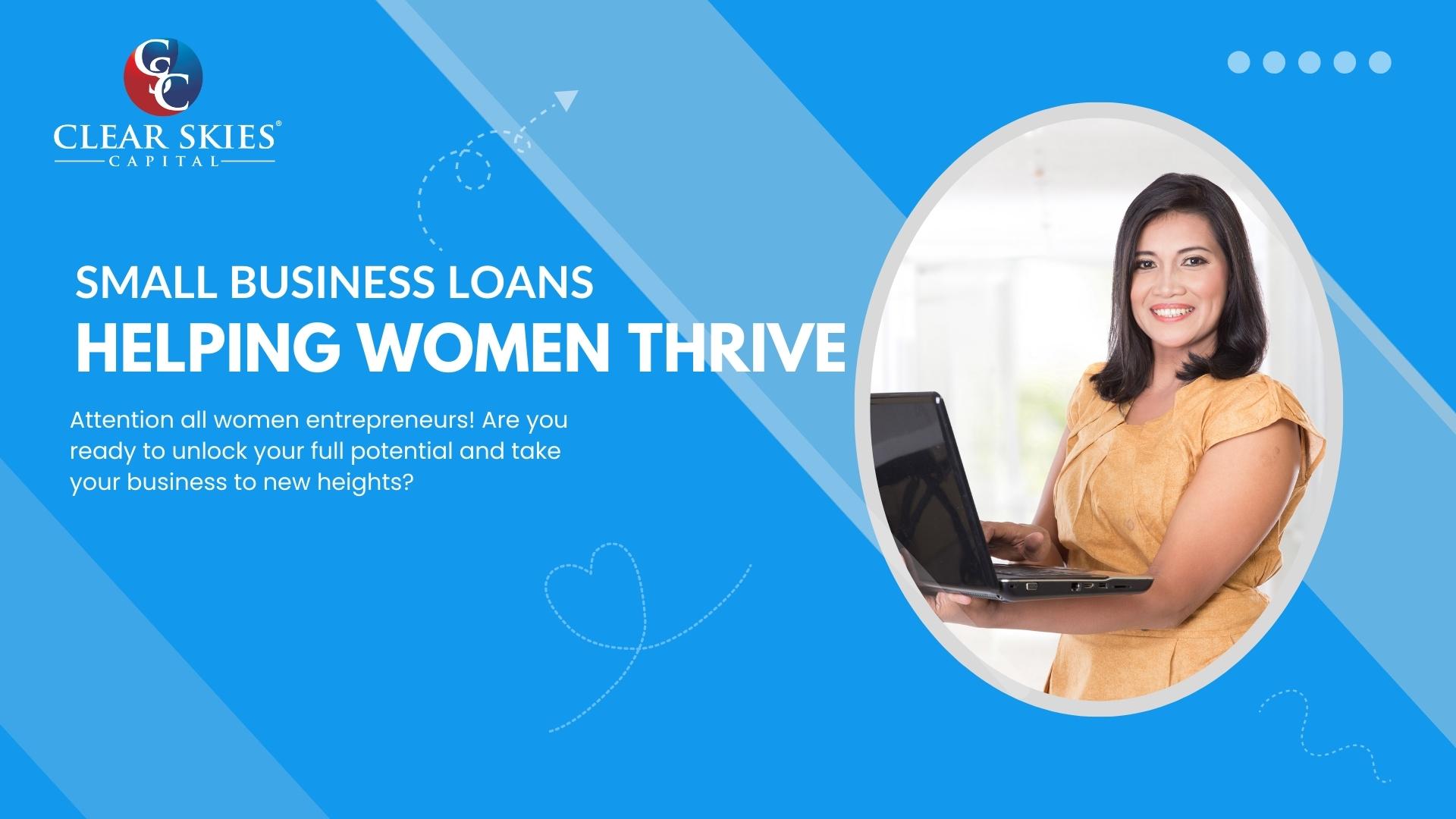 Small Business Loans for Women